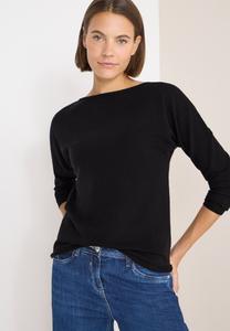 Джемпер Cecil PULLOVER MIT GLITZEREFFEKT, Schwarz/Black