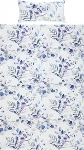 Постельное белье синее 1x 155x220 см + 1x 40x80 см REDBEST