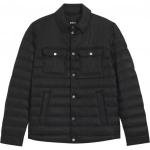 Куртка Boss H Dahanso с застежкой на пуговицы HUGO BOSS, черный