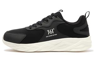 Кроссовки мужские низкие черные/белые 361°