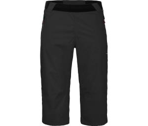 BERGSON Штаны дождевые 3/4 с сетчатой подкладкой, водонепроницаемость 12000 мм водяного столба, черные