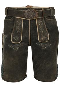 Обычные традиционные брюки Krüger Buam Curtis, темно-коричневый