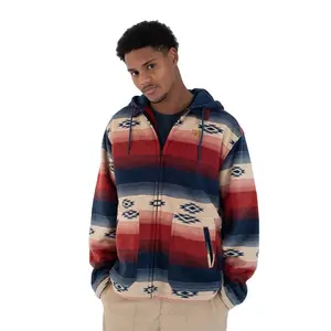 Толстовка Hurley Easy Ridered full zip, мультиколор