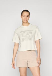 Футболка с принтом CREWNECK Champion, слоновая кость