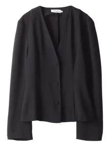 Кардиган на пуговицах с V-образным вырезом Stylein, черный