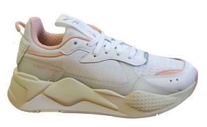 Мужские кроссовки Rs X tech на шнуровке белые 369329 04 Puma, белый