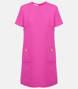 Мини-платье VGold Crepe Couture Valentino, Pink Pp