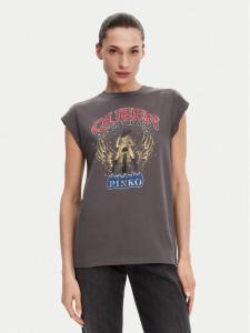 Футболка обычного кроя Marrakech 104603 A2DA Pinko, серый