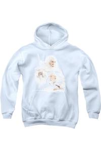 Толстовка с капюшоном "Гэндальф Белый" из "Властелина Колец" для молодежи Gildan