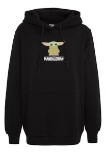 Толстовка Recovered Star Wars The Mandalorian Baby Yoda, Black