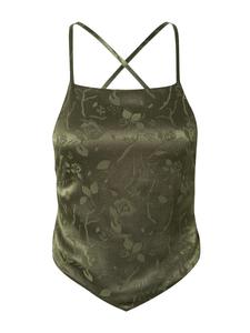 Топ A LOT LESS Rachel, темно-зеленый