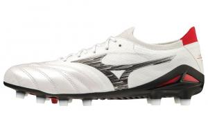 Футбольные бутсы Morelia Neo 4 Beta Made In Japan 'White Black Red' Mizuno