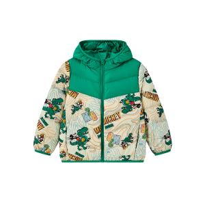 Детская пуховая куртка Disney, зеленый