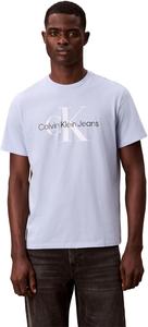 Мужская футболка с круглым вырезом и монограммой Calvin Klein, Kentucky Blue