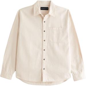 Abercrombie＆Fitch Рубашка мужская cream