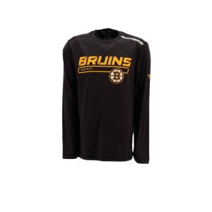 FANATICS Футболка с длинным рукавом Boston Bruins черного цвета