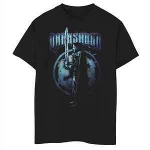 Футболка с неоновой графикой для мальчиков 8–20 лет «Звездные войны: Мандалорец в воздухе» Star Wars