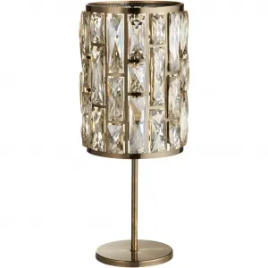 Настольная лампа Bijou Table Lamp E14 1 шт. Searchlight, Antikmessing