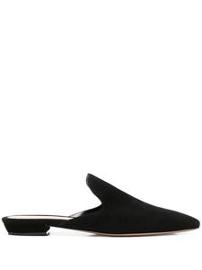 Мюли из нубука Gianvito Rossi, черный