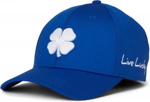 Бейсболка Black Clover Unisex Premium Clover 154 Hat, Royal Hat/3d White Clover