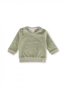 Sigikid Футболка с длинными рукавами Nicki Classic Baby зеленого цвета