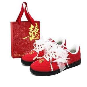 Кроссовки Lightweight Low top Skateboard Shoes Women's ANTA, красный