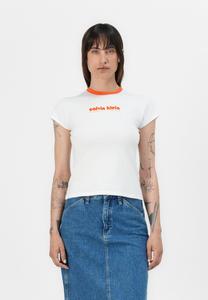 Футболка Calvin Klein Jeans RETRO LOGO GRAPHIC TEE, Brilliant White/White