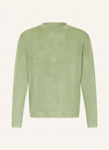 Льняной свитер Paul, зеленый