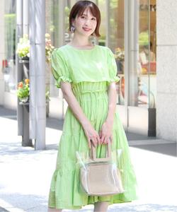 Многослойное платье, свадебное платье, вечернее платье, платье для приглашения Pourvous, цвет Green