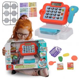 Магазин Кассовый аппарат для детей Интерактивные аксессуары Сканер банкнот Inna marka
