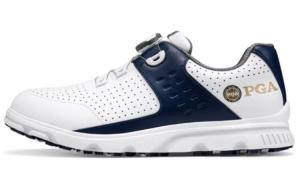 Туфли для гольфа мужские низкие белые Pga