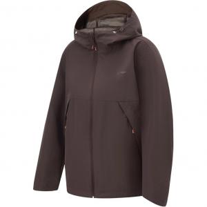 LINING Фитнес-куртка женская угольно-коричневая, Charcoal Coffee Umber