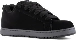 Мужские ботинки DC Mens Court Graffik Work с черно-серым дизайном и композитным носком, черный