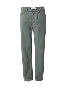 Тканевые брюки TOPMAN Regular Pants, зеленый