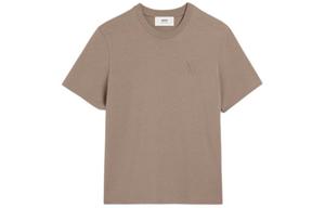 Футболка унисекс серо-коричневый Amiparis, коричневый