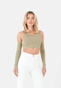 Футболка с длинным рукавом ATTACHED Sixth June, зеленый