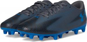 Кроссовки Under Armour Shadow Select 2 Soccer Cleats, цвет Castlerock/Black/Blue Atlantis