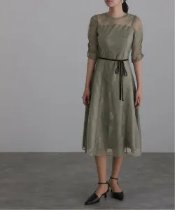 Платье из тюля и велюра для свадеб, вечеринок и особых случаев Pourvous, цвет Green