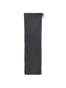 Юбка макси Bershka Skirt, черный