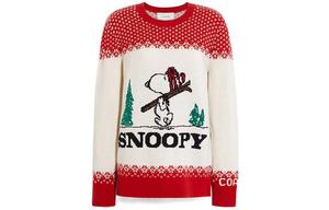 Толстовка женская красная Coach