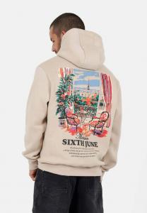Худи Sixth June PRINTED, Beige