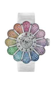 Часы Hublot MP 15 takashi murakami torubillon sapphire rainbow ограниченная серия 42 мм