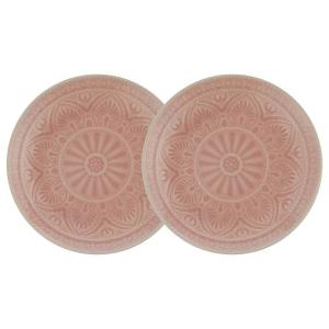 Тарелка BUTLERS SUMATRA 2er-Set, керамическая посуда - розовая
