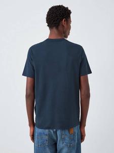 Хлопковая футболка Regular Fit с коротким рукавом и принтом Levi's, Navy