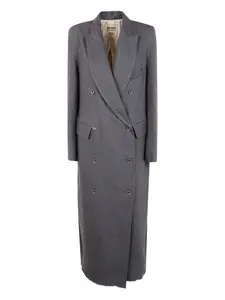 Двубортное пальто Cigna Uma Wang, серый