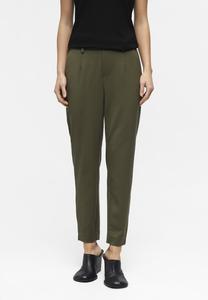 Брюки Objlisa Slim Object, цвет ivy green
