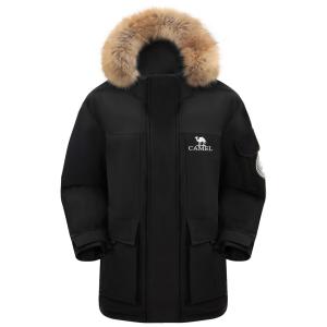 Теплая флисовая куртка-пуховик унисекс Camel, цвет Twilight Blue