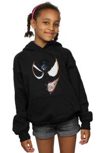 Толстовка с капюшоном Venom Marvel, черный