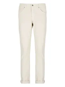 Брюки с нашивкой-логотипом Dondup, белый