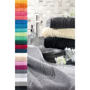 Мочалка ROSС Ощущение кашемира с волнистой каймой Ross, Flamingo